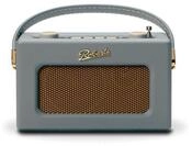 Roberts Revival UNO BT Dab+/FM/Bluetooth, tragbares Radio, Wecker, Grau