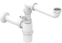 Teka 61001097 Siphon platzsparend f&uuml;r Sp&uuml;lbecken