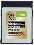 Integral 1300GB CFexpress Memory Card Type B 2.0 12K and 8K RAW and 8K 120 FPS