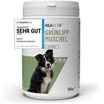 TESTURTEIL SEHR GUT 2026 ReaVET Gr&uuml;nlippmuschel Extrakt Pulver 500g f&uuml;r Hunde I