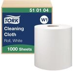 Tork 510104 Reinigungst&uuml;cher f&uuml;r W1 Bodenst&auml;nder- und Wandhalter-System / 1-lagige