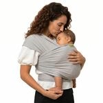 Boba Babytragetuch ab Geburt bis 15 kg - Kuschelweiche & Atmungsaktive Bambusviskose,