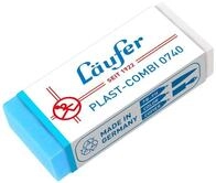 L&auml;ufer 00740 Plast-Combi 0740 Radierer, Radiergummi f&uuml;r Bleistifte, Farbstifte,