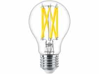 Philips LED Lampe Glühbirnenform E27 10,5 Watt klar warmweiß DIMMBAR Filament