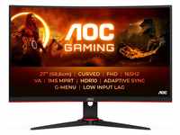 AOC Gaming C27G2E - 27 Zoll Full HD Curved Monitor, 165 Hz, 1 ms GtG, FreeSync