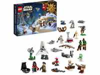 LEGO 75366 Star Wars Adventskalender 2023, Weihnachtskalender mit 24 Geschenken,