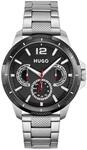 HUGO Multi Zifferblatt Quarz Uhr f&uuml;r Herren Kollektion #Sport mit Silbernes