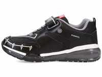 Geox J BAYONYC Boy Sneaker, Black Silver A, 27 EU