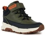 Geox Junior Boy J FLEXYPER PLUS BOY ANKLE BOOTS MILITARY/ORANGE 35_EU