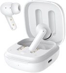 QCY - T13ANC, komplett kabellose Kopfh&ouml;rer mit Ladebox - wei&szlig;, uni