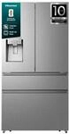 Hisense RF728N4SASE French Door K&uuml;hl-Gefrier-Kombination Premium Inox-Look