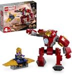 LEGO Marvel Iron Man Hulkbuster vs. Thanos Set f&uuml;r Kinder ab 4 Jahren,
