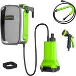Greenworks Tools 24V Tauchpumpe G24SWP , 01-000003401007, Green, Grey, Black