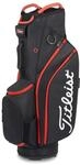 TITLEIST CART 14 Tasche schwarz/rot