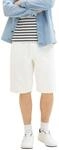 TOM TAILOR Herren 1036290 Bermuda Jeans Shorts, 10101 - White Denim, 32