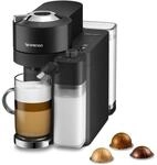 NESPRESSO DE&rsquo;LONGHI Vertuo Lattissima Schwarz Kapselmaschine ENV300.B