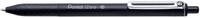 Pentel BX470-A Kugelschreiber iZee, Druckmechanik, Metallclip, 0, 5 mm Strichst&auml;rke,