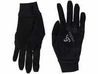 Odlo Unisex Handschuhe ZEROWEIGHT WARM, black, XXS