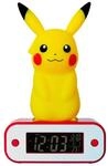 Teknofun - Pokemon Pikachu Light Up Alarm Clock - Wecker - 811359