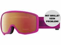 ATOMIC COUNT JR SPHERICAL Skibrille für Kinder - Pink - Komfortabler Live Fit Rahmen