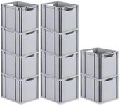 PROREGAL SuperSparSet 10x Eurobox NextGen Economy | Griffe offen |HxBxT...