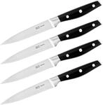Tefal Jamie Oliver K26708 Steakmesserset 24cm 4-teilig, Edelstahl Steakbesteck Set
