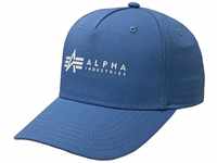 Alpha Industries Unisex Alpha Cap Basecap Baseballkappe, Light Blue, One Size