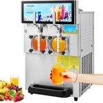 VEVOR 8 L x 2 Kommerzielle Slusheis Maschine, Slushger&auml;t mit 26~32 L/Std. Slush