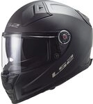 LS2, Integraler Motorradhelm Vector II Matt Black, XXS
