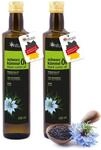 Mituso Schwarzk&uuml;mmel&ouml;l 2x 500 ml, gefiltert | 100% rein, kaltgepresst, Vielseitig