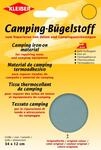 Kleiber Quick-Camping-B&uuml;gelstoff, grau, Baumwolle, ca. 34 cm x 12 cm, 4, 380-09
