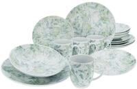 CreaTable, 25870, Serie Tropical - Serie Home, 16-teiliges Geschirrset f&uuml;r 4