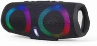 GMB-Audio Tragbarer BT LED Lautsprecher - Kabelloses Musikstreaming mit...