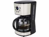 Korona 10666 Retro-Kaffeemaschine | Crème | 1,5 Liter | Filterkaffeemaschine 