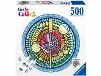 Ravensburger Puzzle 17350 - Circle of Colors Candy - 500 Teile Rundpuzzle für