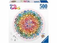 Ravensburger Puzzle 17346 - Circle of Colors Donuts - 500 Teile Rundpuzzle für