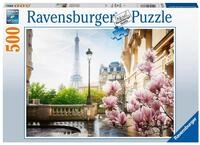 Ravensburger Puzzle 17377 Fr&uuml;hling in Paris - 500 Teile Puzzle f&uuml;r Erwachsene und