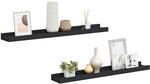 vidaXL 2X Bilderleiste Fotoleiste Bilderregal Galerieboard Wandregal Regal Wandboard