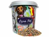 Lyra Pet® | 10 kg Nymphensittichfutter Großsittichfutter + 30 L Tonne 
