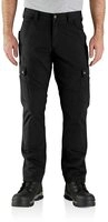 Carhartt Herren Rugged Flex Relaxed Fit Ripstop Cargo Work Utility Pants, Schwarz,