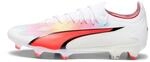 PUMA Herren Fu&szlig;ballschuhe Ultra Ultimate FG/AG puma White-puma Black-fire Orchid 46