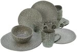 CreaTable, 23770, Serie GRANIT, 16-teiliges Geschirrset, Kombiservice aus Steinzeug, CreaTable, 23770, Serie GRANIT, 16-teiliges Geschirrset, Kombiservice aus Steinzeug,