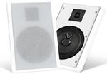Pronomic FLS-540 WH Flatpanel Wandlautsprecher Boxen Paar (HiFi...
