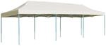 vidaXL Faltzelt Pop-Up 3x9m Creme Partyzelt Gartenzelt Pavillon Festzelt Zelt
