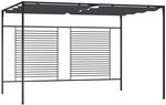 vidaXL Pavillon mit Ausziehbarem Dach Pergola Gartenzelt Sonnenschutz...