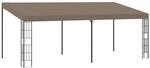vidaXL Wand Pavillon Anbaupavillon Sonnenschutz Pergola Gartenpavillon...