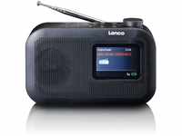 Lenco PDR-026 tragbares DAB+ Radio - Bluetooth 5.1 - PLL FM Radio - 3