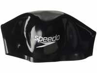 Speedo Unisex Erwachsene Fastskin Swimming Cap Schwimmkappe, Schwarz/Weiß, S