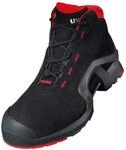 Uvex 1 X-Tended Support Arbeitsstiefel - Sicherheitsstiefel S3 SRC ESD - Rot-Schwarz,
