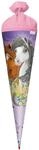 ROTH Schult&uuml;te gro&szlig; Blumenpferde mit Glitter 70 cm - rund, Rot(h)-Spitze,